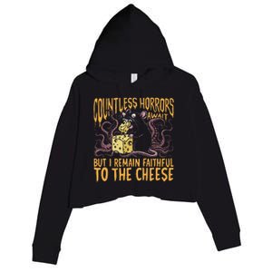 Countless Horrors Await But I Remain Faithful To The Cheese Crop Fleece Hoodie