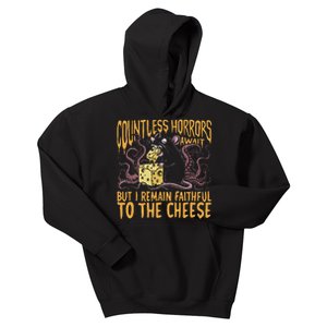 Countless Horrors Await But I Remain Faithful To The Cheese Kids Hoodie