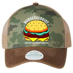 Cool Hamburger Art Minimalist Burger Cheeseburger Legacy Tie Dye Trucker Hat