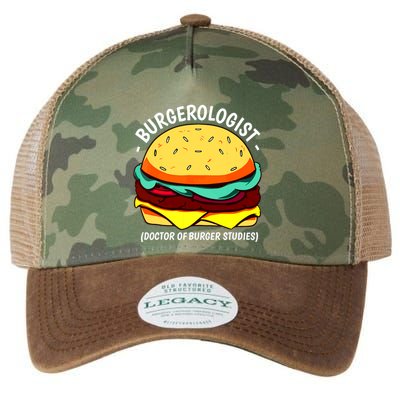 Cool Hamburger Art Minimalist Burger Cheeseburger Legacy Tie Dye Trucker Hat