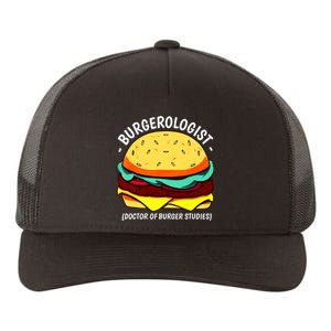 Cool Hamburger Art Minimalist Burger Cheeseburger Yupoong Adult 5-Panel Trucker Hat