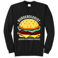 Cool Hamburger Art Minimalist Burger Cheeseburger Sweatshirt