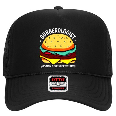 Cool Hamburger Art Minimalist Burger Cheeseburger Trucker Hat