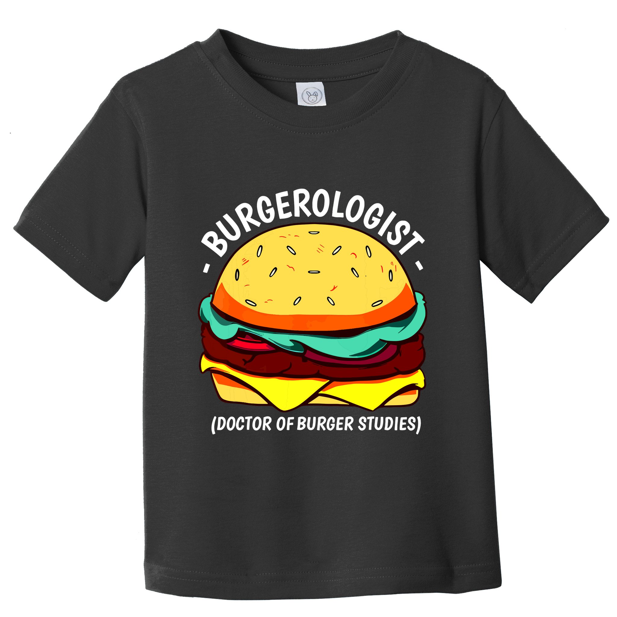 Cool Hamburger Art Minimalist Burger Cheeseburger Toddler T-Shirt