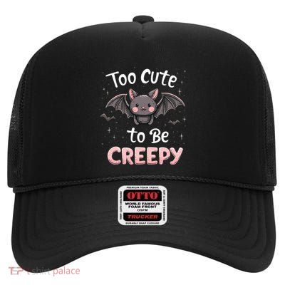 Cozy Horror Aesthetic Spooky Snuggly Ghostly Comfort Cool Gift High Crown Mesh Back Trucker Hat