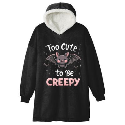 Cozy Horror Aesthetic Spooky Snuggly Ghostly Comfort Cool Gift Hooded Wearable Blanket