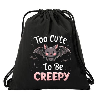 Cozy Horror Aesthetic Spooky Snuggly Ghostly Comfort Cool Gift Drawstring Bag