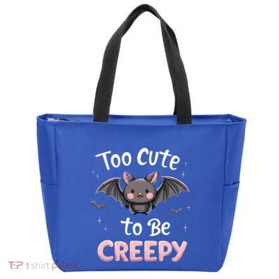 Cozy Horror Aesthetic Spooky Snuggly Ghostly Comfort Cool Gift Zip Tote Bag