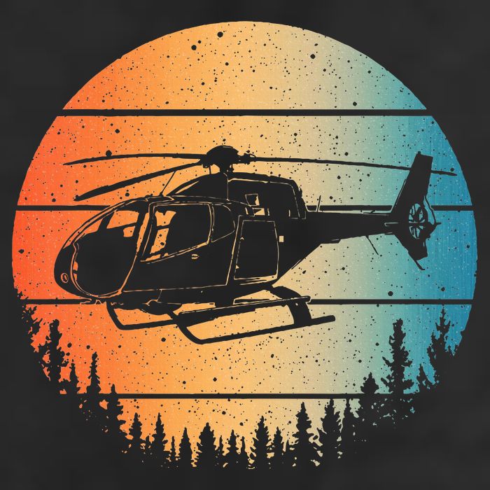 Cute Helicopter Art Aviator Helicopter Pilot Adult Drive Performance Visor
