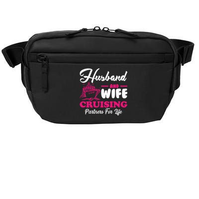 Cute Husband And Wife Cruising Partners For Life Cool Gift Crossbody Pack