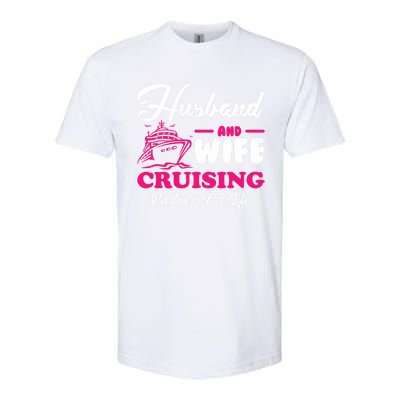 Cute Husband And Wife Cruising Partners For Life Cool Gift Softstyle® CVC T-Shirt