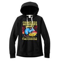 Countless Horrors Await But I Remain Faithful To The Cheese Women's Fleece Hoodie