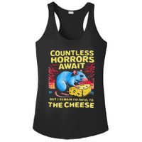 Countless Horrors Await But I Remain Faithful To The Cheese Ladies PosiCharge Competitor Racerback Tank