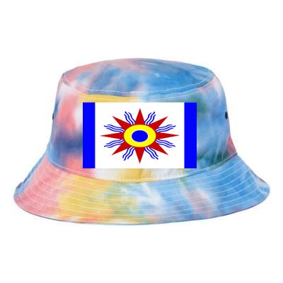 Chaldean Flag Tie Dye Newport Bucket Hat