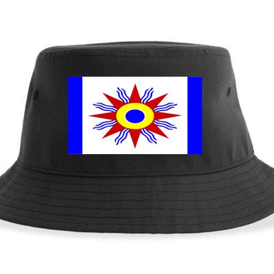 Chaldean Flag Sustainable Bucket Hat