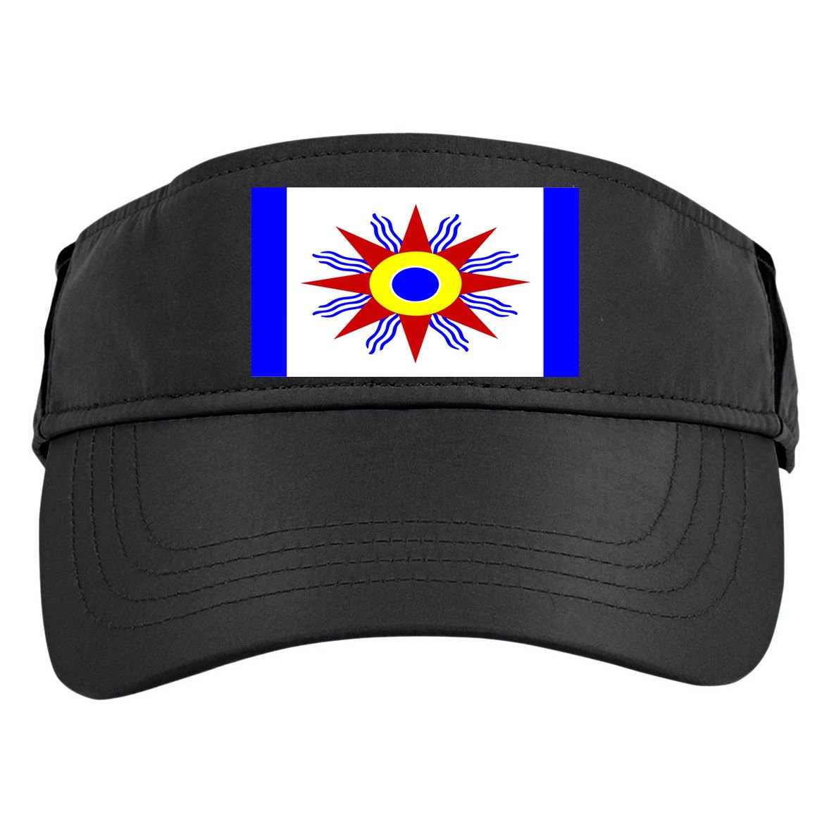 Chaldean Flag Adult Drive Performance Visor