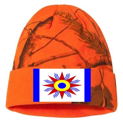 Chaldean Flag Kati Licensed 12" Camo Beanie