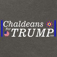 Chaldeans For Trump Cotton Canvas Backpack