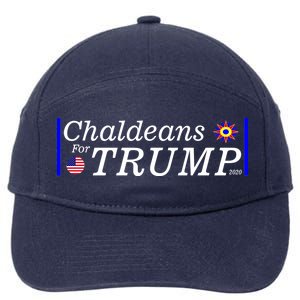 Chaldeans For Trump 7-Panel Snapback Hat