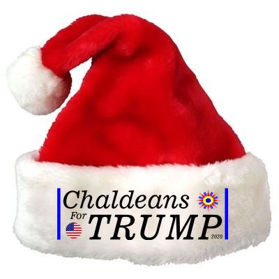 Chaldeans For Trump Premium Christmas Santa Hat