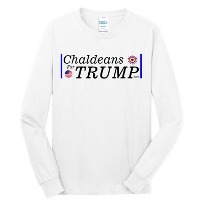 Chaldeans For Trump Tall Long Sleeve T-Shirt