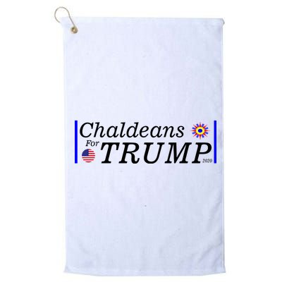 Chaldeans For Trump Platinum Collection Golf Towel