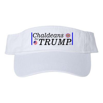 Chaldeans For Trump Valucap Bio-Washed Visor