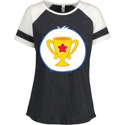 Champ Bear Halloween Costume Enza Ladies Jersey Colorblock Tee