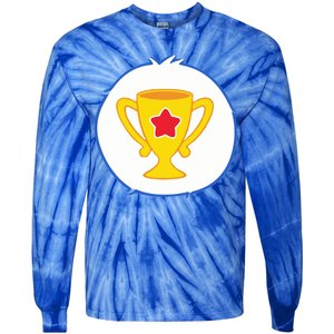 Champ Bear Halloween Costume Tie-Dye Long Sleeve Shirt