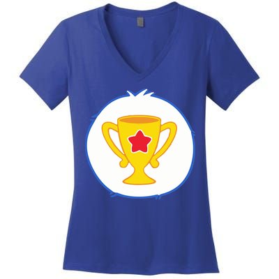 Champ Bear Halloween Costume Women's V-Neck T-Shirt