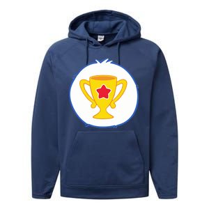 Champ Bear Halloween Costume Performance Fleece Hoodie