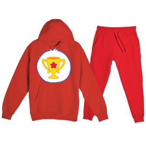 Champ Bear Halloween Costume Premium Hooded Sweatsuit Set