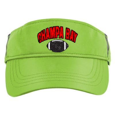 Champa Bay Football Adult Drive Performance Visor