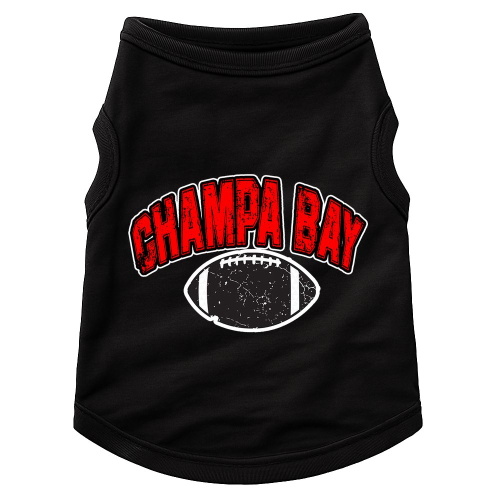 Champa Bay Football Doggie Tank