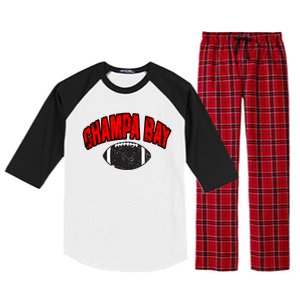 Champa Bay Football Raglan Sleeve Pajama Set