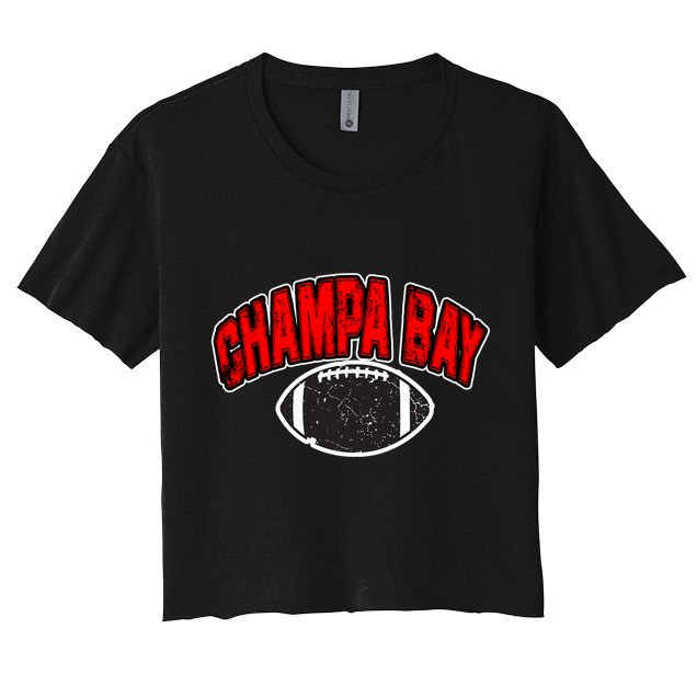 Champa Bay Football Crop Top