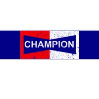 Champion Bumper Sticker