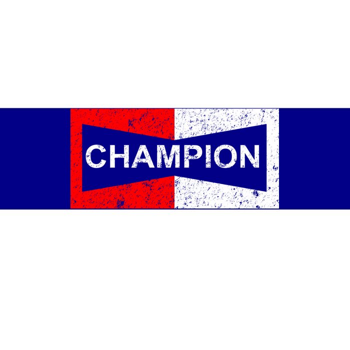 Champion Bumper Sticker