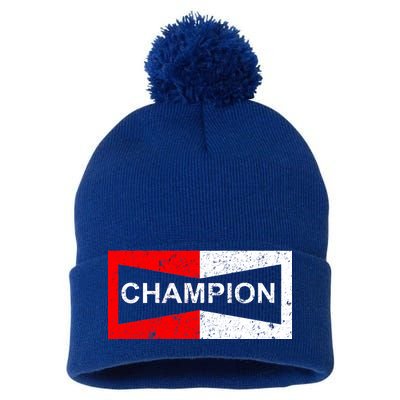 Champion Pom Pom 12in Knit Beanie