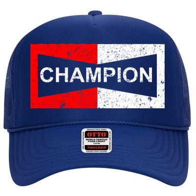 Champion High Crown Mesh Back Trucker Hat