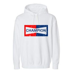 Champion Garment-Dyed Fleece Hoodie