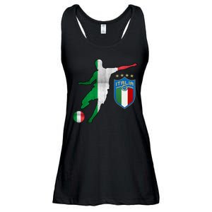 Champions Italy Jersey Italia Soccer Fan 2021 Ladies Essential Flowy Tank