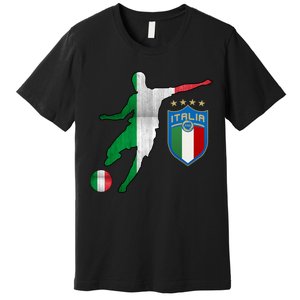 Champions Italy Jersey Italia Soccer Fan 2021 Premium T-Shirt