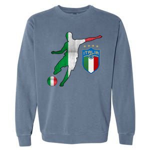 Champions Italy Jersey Italia Soccer Fan 2021 Garment-Dyed Sweatshirt