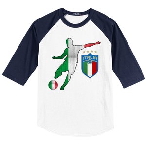 Champions Italy Jersey Italia Soccer Fan 2021 Baseball Sleeve Shirt