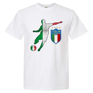 Champions Italy Jersey Italia Soccer Fan 2021 Garment-Dyed Heavyweight T-Shirt