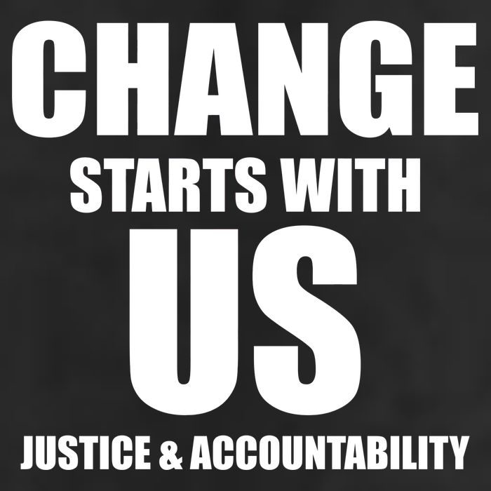 Change Starts With US Justice Peace Cool Comfort Performance Bucket Hat