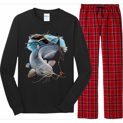 Channel Catfish Long Sleeve Pajama Set