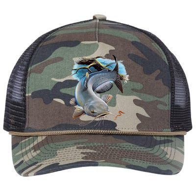 Channel Catfish Retro Rope Trucker Hat Cap