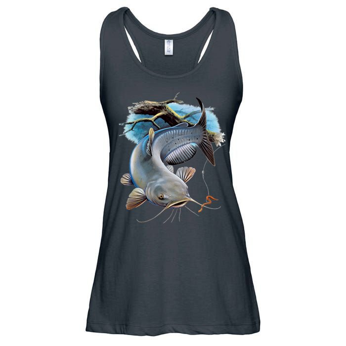 Channel Catfish Ladies Essential Flowy Tank